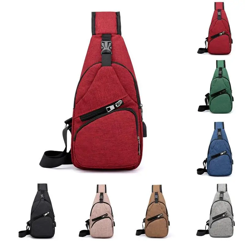 Новый модный рюкзак сумка с регулируемым плечевым ремнем для зарядки USB через