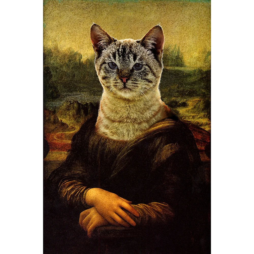 Хипстин 20X30 см на заказ принты холсте портреты для домашних животных дома