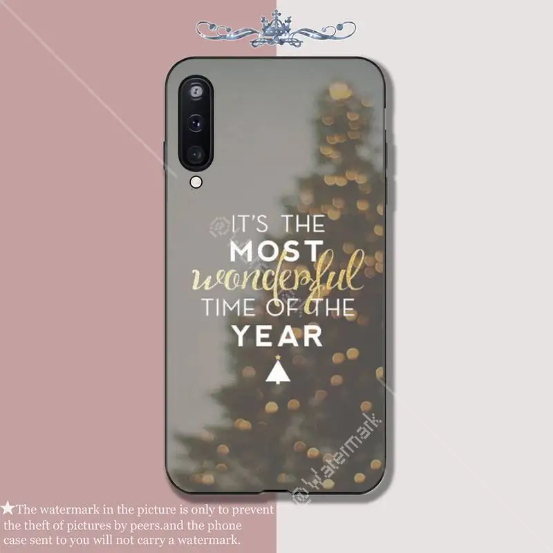 

Maiya Merry Christmas Printing Luxury Phone Case Coque For Samsung Galaxy A10 A20 A50 A51 A70 A71 A40 A30 A30S A80 Cases Fundas