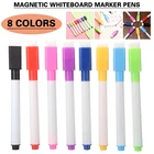 Маркеры для рисования и записи, ручка для доски на магните, 8 цветов