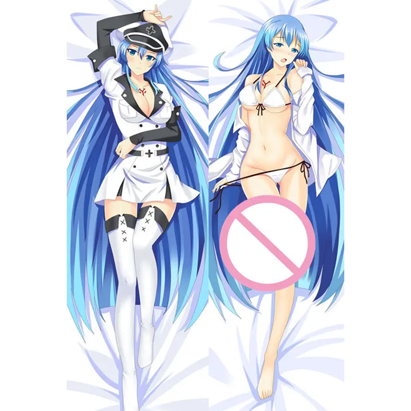 Японская игра Аниме анимэ Akame Ga Kill новая песня Hug тела подушку чехол костюм крышка