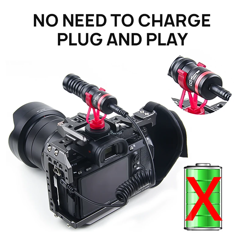 FORZAGO FM 1 конденсаторный аудио видео радионяня беспроводной микрофон mMikrofon для iPhone