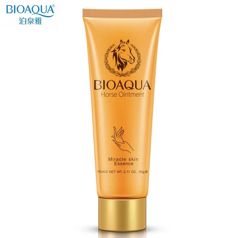 

BIOAQUA Miracle Horse Oil Hand Cream Skin Care Nourishing Moisturizing Hydrating Exfoliating Anti cracking Korea Hand Cream 60g