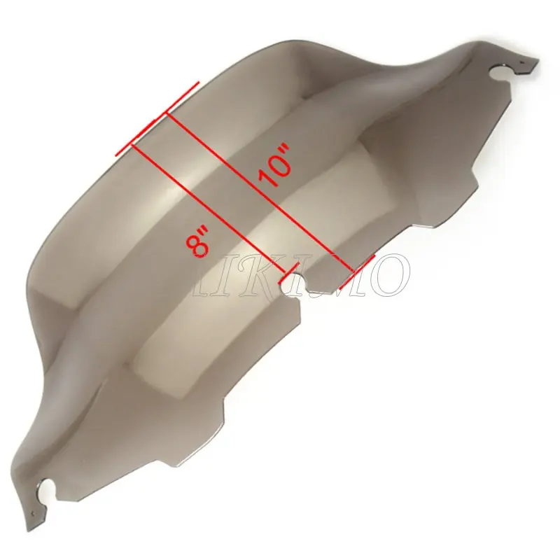 Обтекатель для лобового стекла мотоцикла 8 дюймов из АБС-пластика Harley Touring FLHX