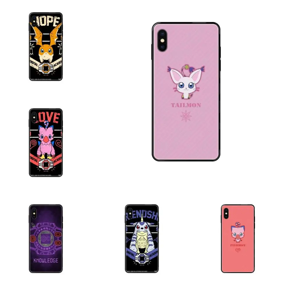 Принт с героями мультфильмов Kawaii Digimon цифровой монстров для Redmi 3S 4X 4A 5 5A 6 6A 7 7A 8 8A 8T | Бамперы -1005001532115188