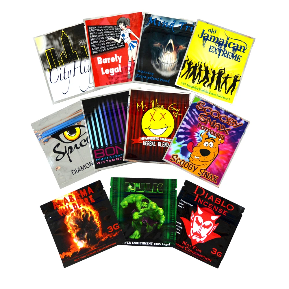 3 5 г небольшие пакеты с индивидуальным принтом для закусок герметичный порошок