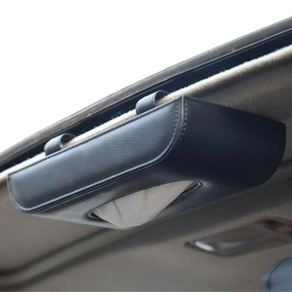 

Коробка для салфеток автомобильная, держатель для салфеток, козырек от солнца