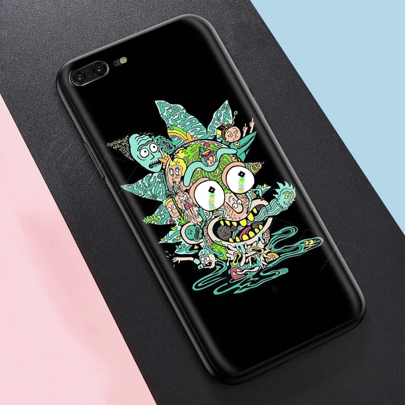 Чехол Webbedepp Ricky Morty Art для Apple iPhone 11 Pro XS Max XR X 8 7 6 6S Plus 5 5S SE