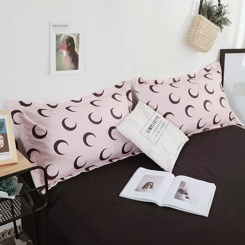 Скандинавский простой белый комплект постельного белья королевского размера с