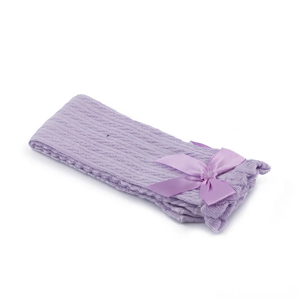 purple1 Милые для девочек принцесс, Ажурные кружевные гольфы детские летние и весенние сетчатые носки для От 3 до 12 лет и девочек - Цвет: purple1