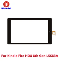 for kindle fire hd8 8th gen l5s83a touch screen digitizer replacement digitizer panel front glass lens