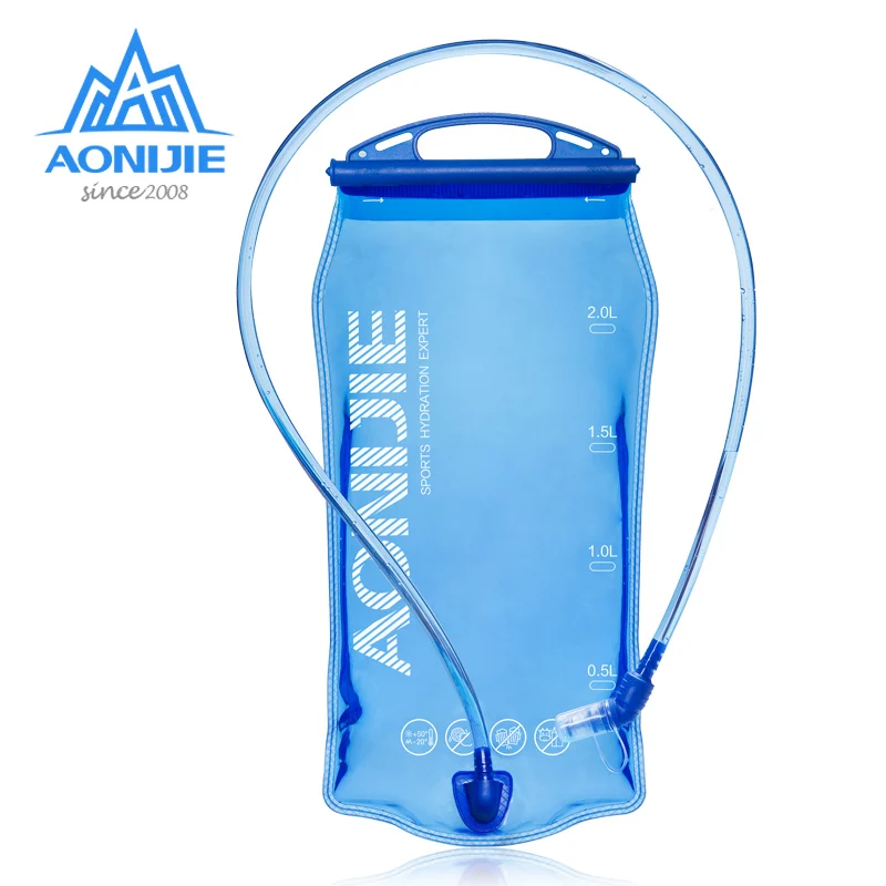 AONIJIE SD51 Water Reservoir Water Bladder Hydration Pack Storage Bag BPA Free 1 L 1.5 L 2 L 3 L Running Hydration Vest Backpack