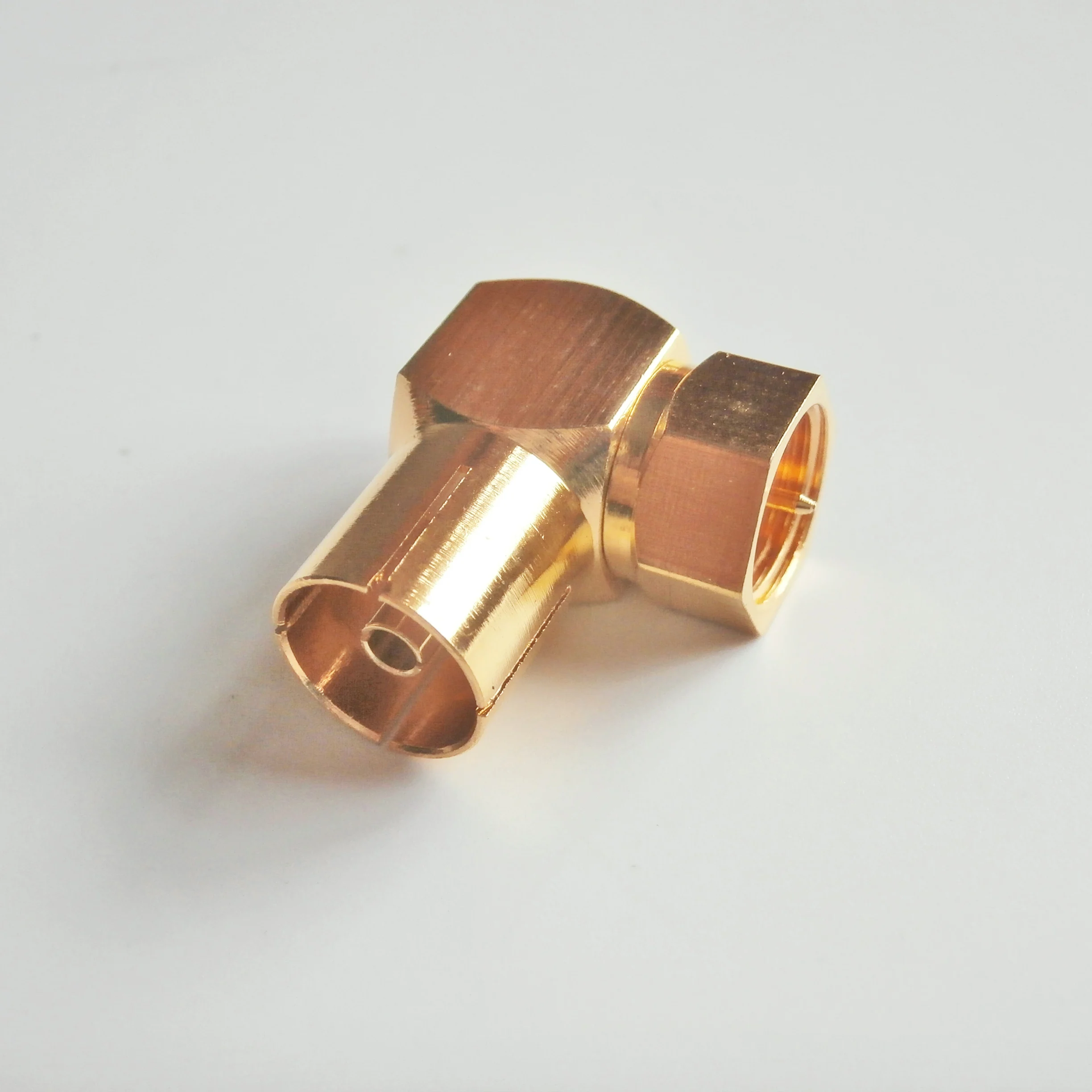 1X шт F до IEC DVB-T ТВ контактный разъем PAL гнездовой с прямым углом 90 градусов