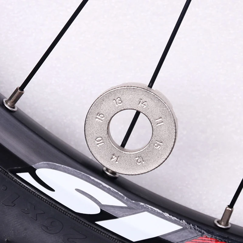 1pcs Bicycle spoke nipple wrench 8-way groove mountain bike wheel rim regulator repair tool accessories | Спорт и развлечения