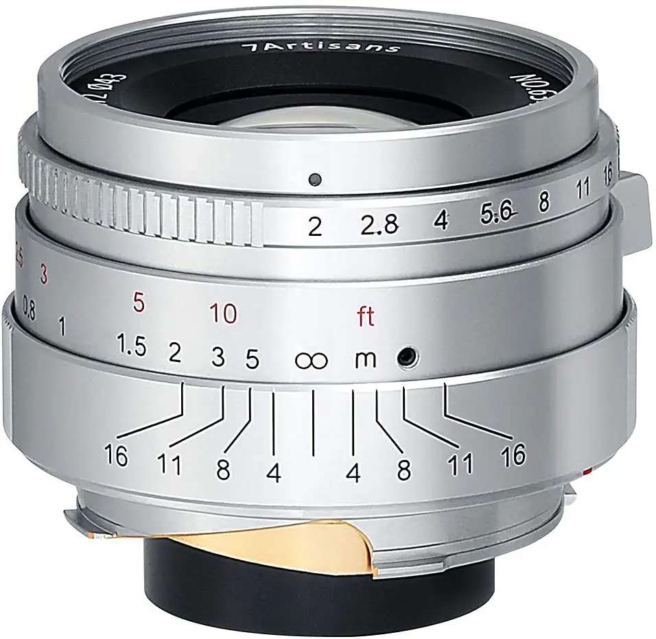 7 artisans 35 мм F2 объектив с большой диафрагмой paraxial M mount Lens для камер Leica m M240 M3 M5 M6 M7 M8 M9
