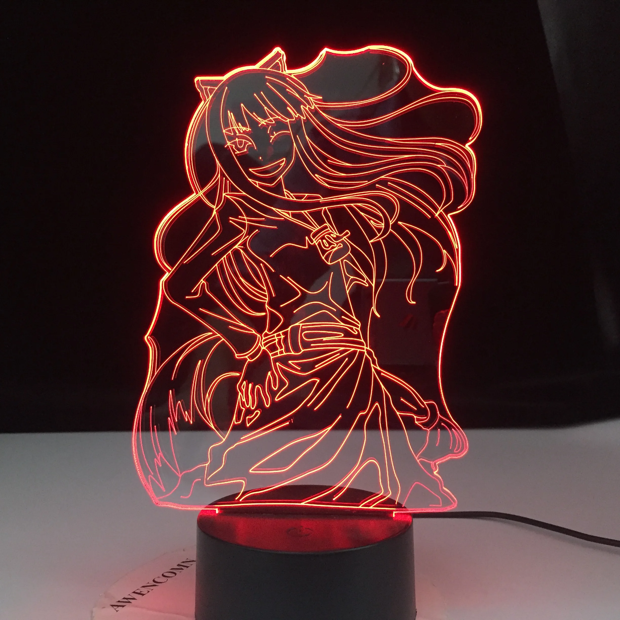 

Anime Inuyasha Kikyo Figure Girl Led Night Light for Dorm Decor Nightlight Cool Birthday Gift for Child Kids Bedroom Night Lamp