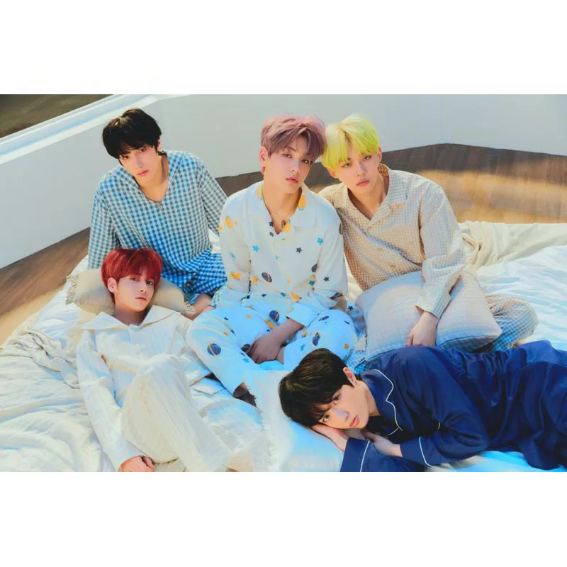 

Custom TXT Poster Home Decoration Fashion Silk Canvas Fabric Wall Poster Custom Poster Print More Size