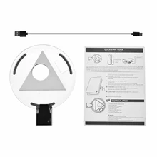 Controller DualSense Accessories For PS5 Adjustable RGB Base LED Holder Smart Phone Grip Mount Stand Bracket Angle Beautiful