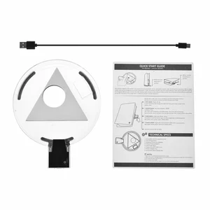 controller dualsense accessories for ps5 adjustable rgb base led holder smart phone grip mount stand bracket angle beautiful free global shipping