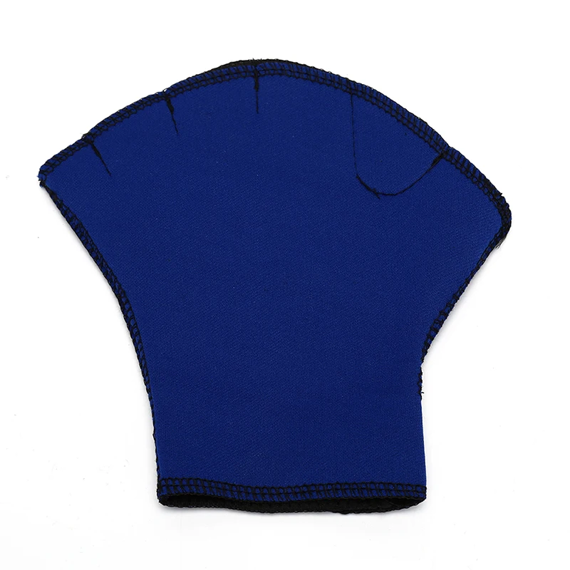 

1pair Swimming Gloves Aquatic Fitness Water Resistance Aqua Fit Paddle Training Fingerless Gloves