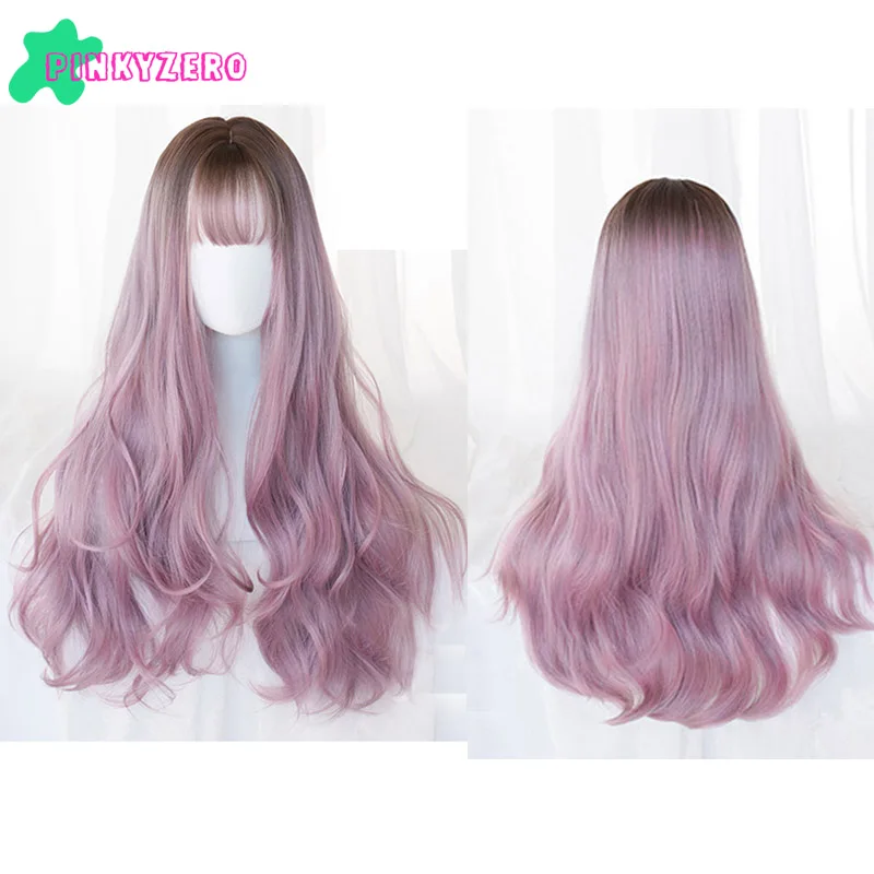 Парик &quotЛолита&quot волшебный парик Харадзюку вьющиеся градиентные коричневые