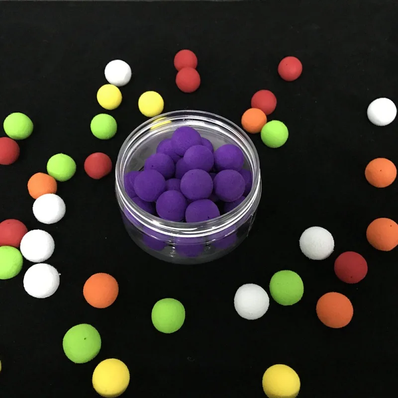 40 шт./лот приманка для ловли карпа всплывающая пена мягкие гранулы яйца плавающие