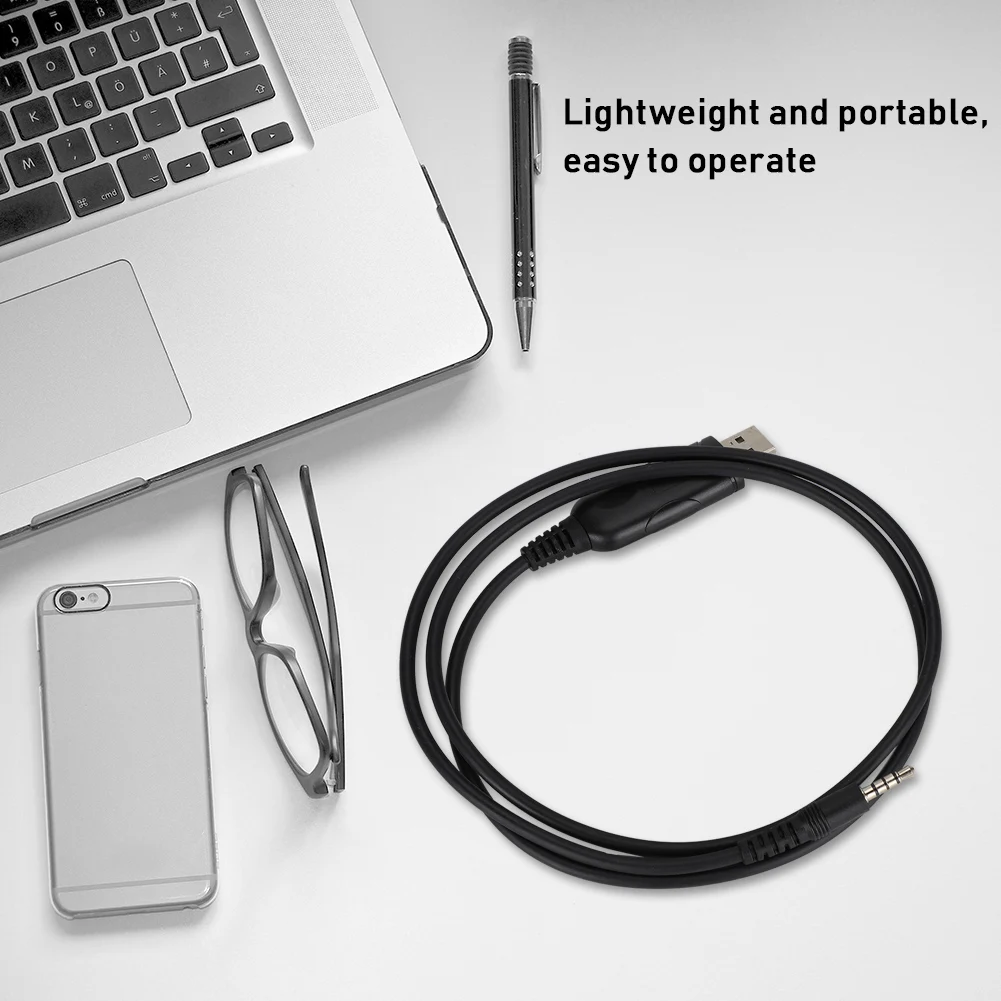 

Кабель для передачи данных HT1000 USB для BAOFENG UV-3R Walkie Talkie двухсторонний Radiousb
