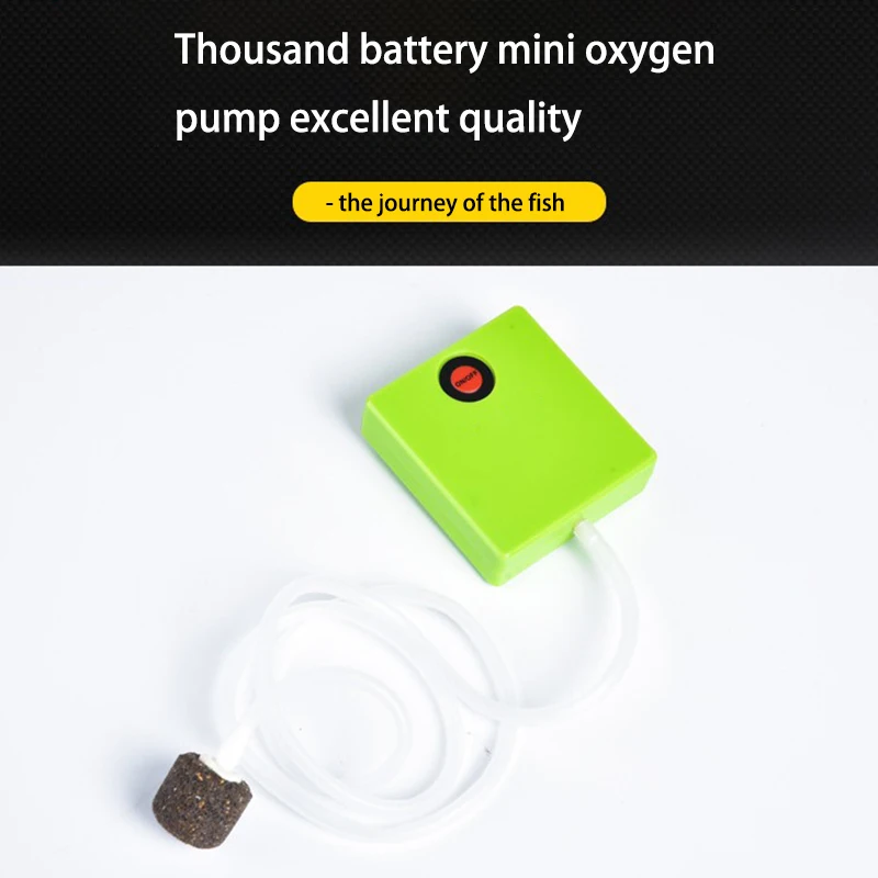 1 шт. аквариумный сухой на батарейках аэратор насоса кислорода с воздушным камнем