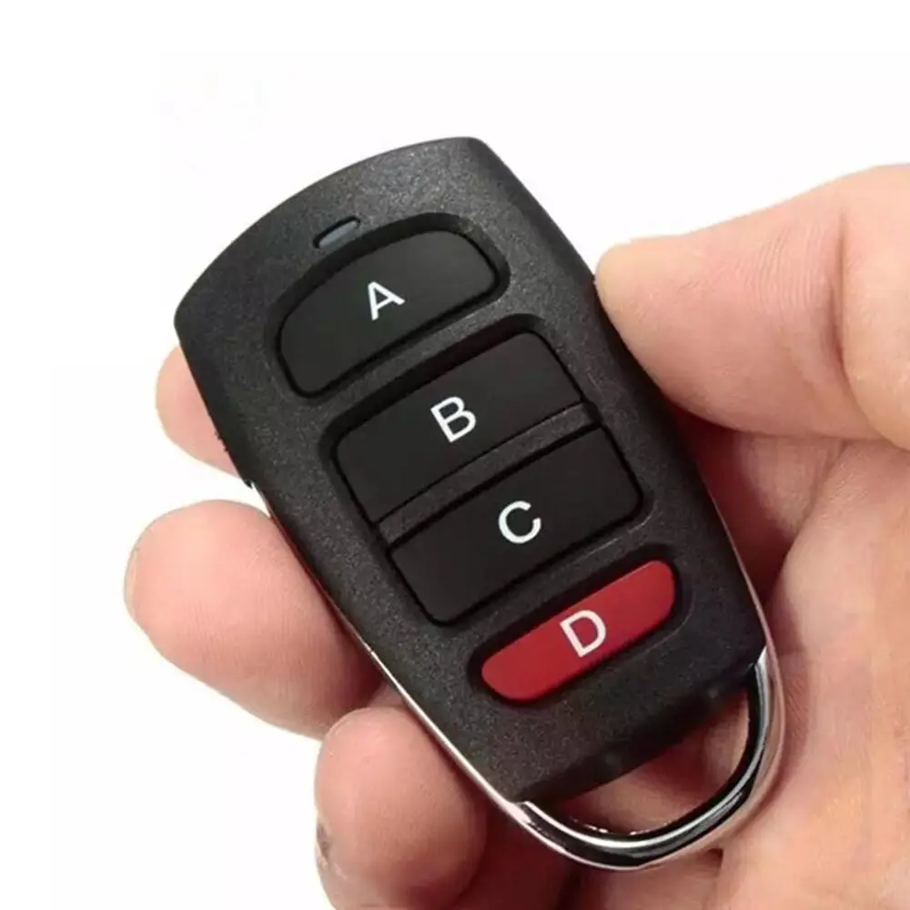 

2023 Lz-030Abcd 433Mhz Wireless Duplicator Duplicator 4 Buttons Metal Clone Controller For Garage Door Universal Key Fob