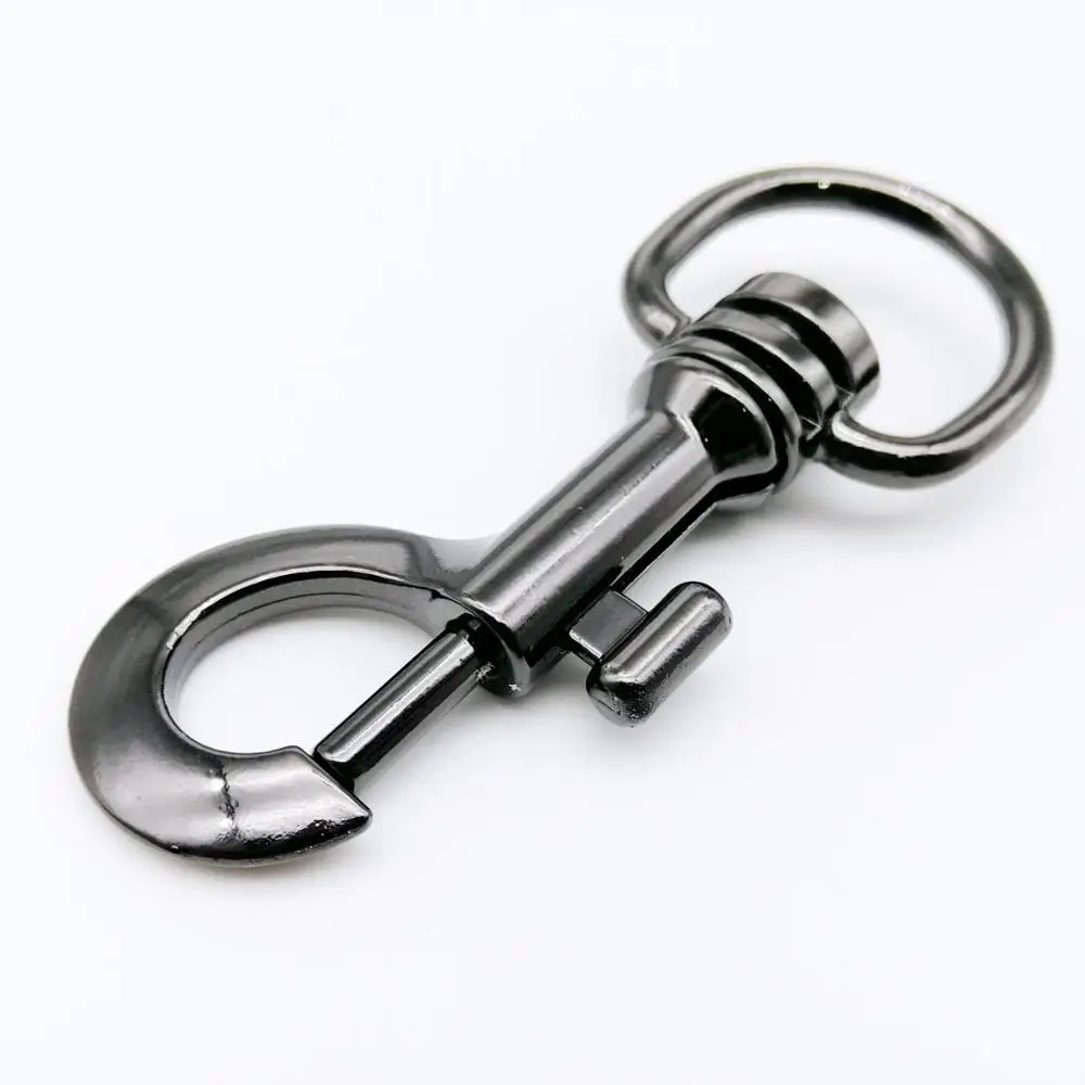 Metal Large Heavy Duty Swivel Lobster Leather Bag Handbag Strap Belt Trigger Buckle Keychain Keyring Dog Chain Collar Clasp 80mm | Дом и сад