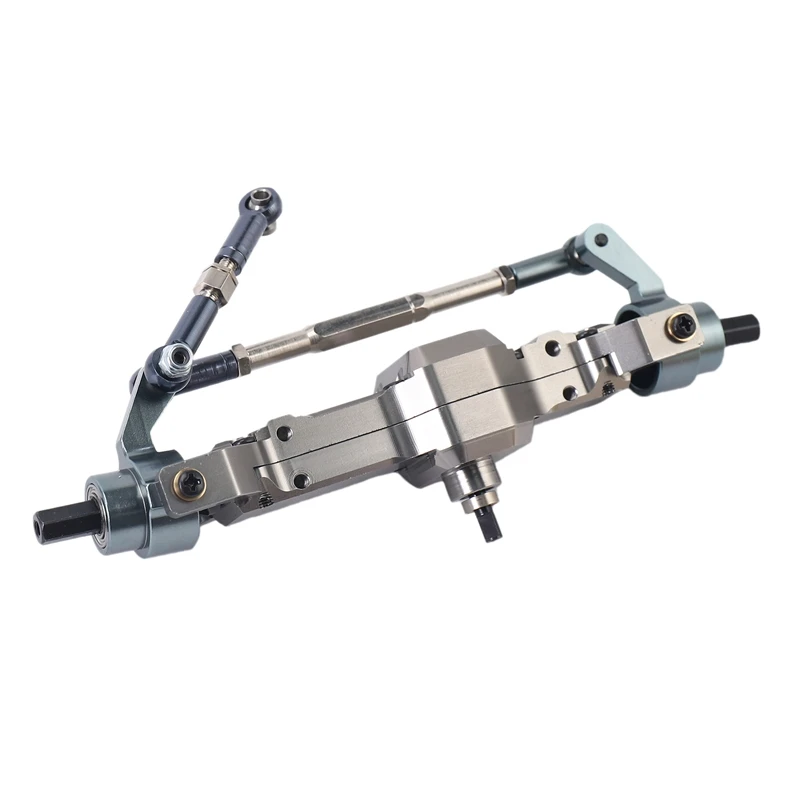 

Metal Front & Rear Bridge Axle Gear Box for WPL C14 C24 C34 C44 B14 B24 1/16 RC Truck Car Upgrade Parts Accessories