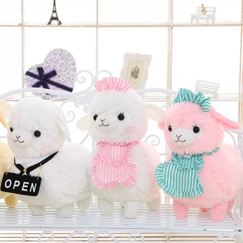 Фото Лидер продаж 1 шт. 45 см милые пары альпака плюшевые игрушки мягкий плюшевый альпак