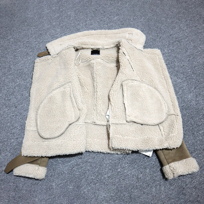 Новинка 2021 зимние женские толстые теплые винтажные замшевые байкерские куртки