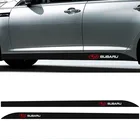 2 шт., наклейки на боковые кузова автомобиля, для Subaru Legacy Outback Forester impreza Tribecacar WRC XV