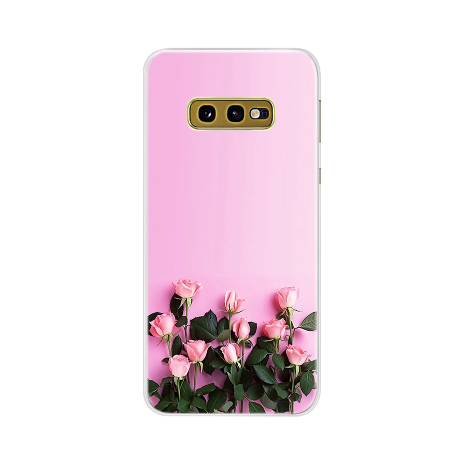 Чехол S10e для Samsung Galaxy S10E чехол телефона с мультяшными рисунками Мягкая