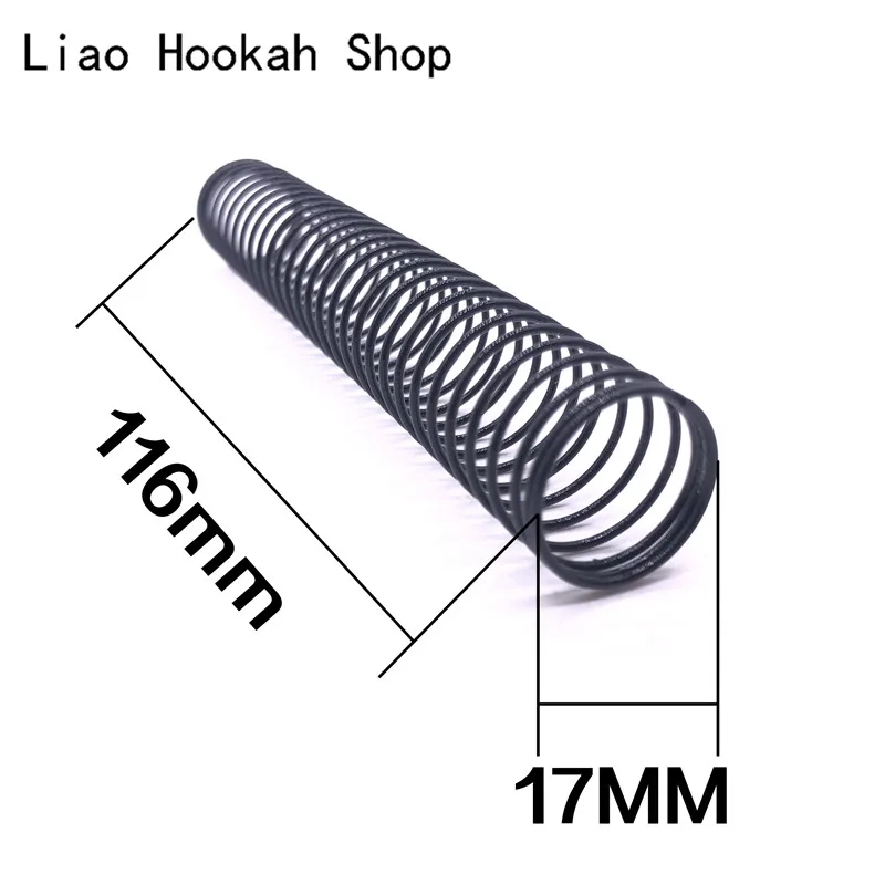 Разноцветные силиконовые пружины для кальяна наргиле аксессуары курения Прямая