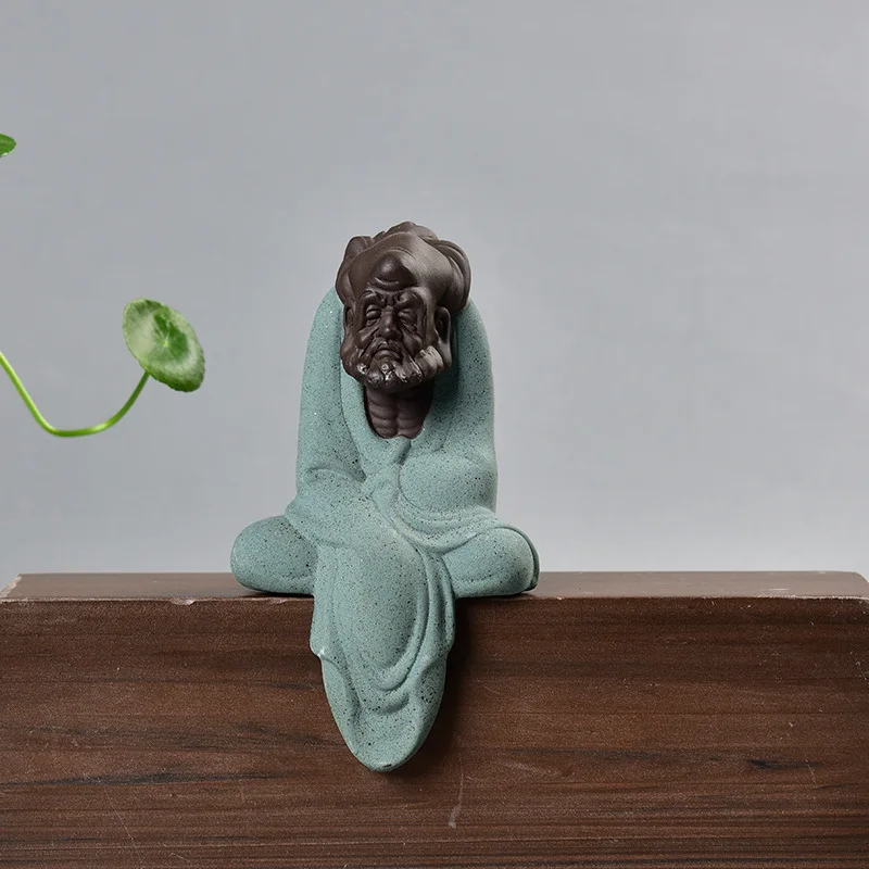 Креативный чайный набор Fortune Golden Toad фиолетовый песок украшение для питомцев