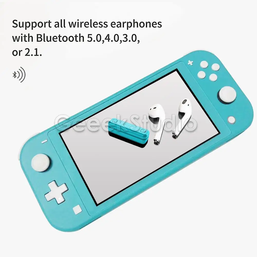 GuliKit NS07 тип c беспроводной Bluetooth аудио USB передатчик адаптер приемопередатчик для