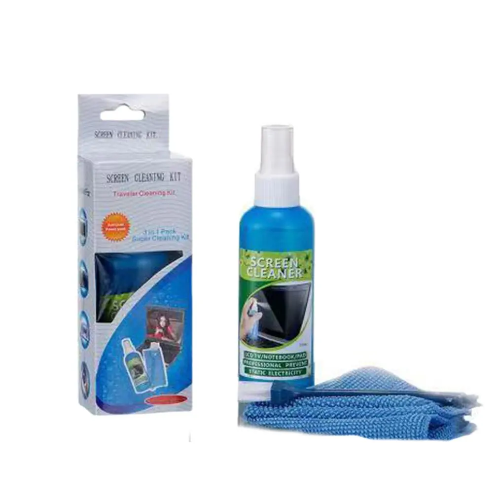 

Новый комплект для чистки экрана высокого качества для ЖК-телевизора Планшета Телефона iPad ноутбука компьютера камеры