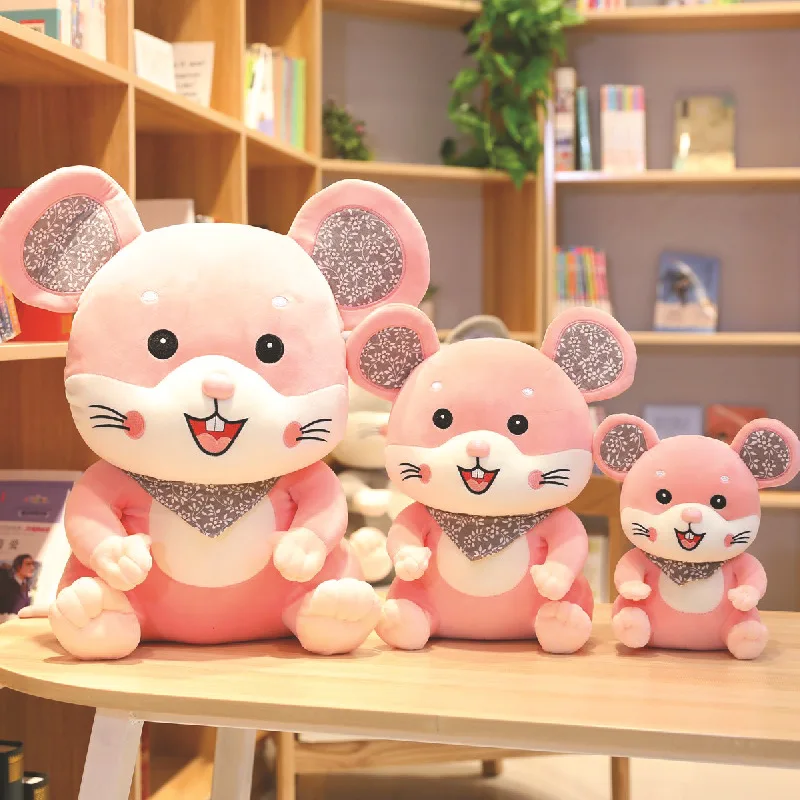 Мягкий благоприятный крыса плюшевые игрушки Мультяшные рюкзаки в виде 3D