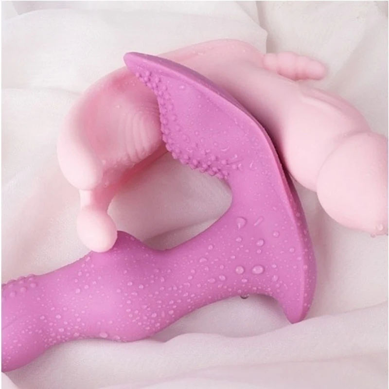 Удаленный вибратор-трусики для женщин с мощным стимулятором клитора, женский мастурбатор, массажер влагалища, секс-игрушка для пары.