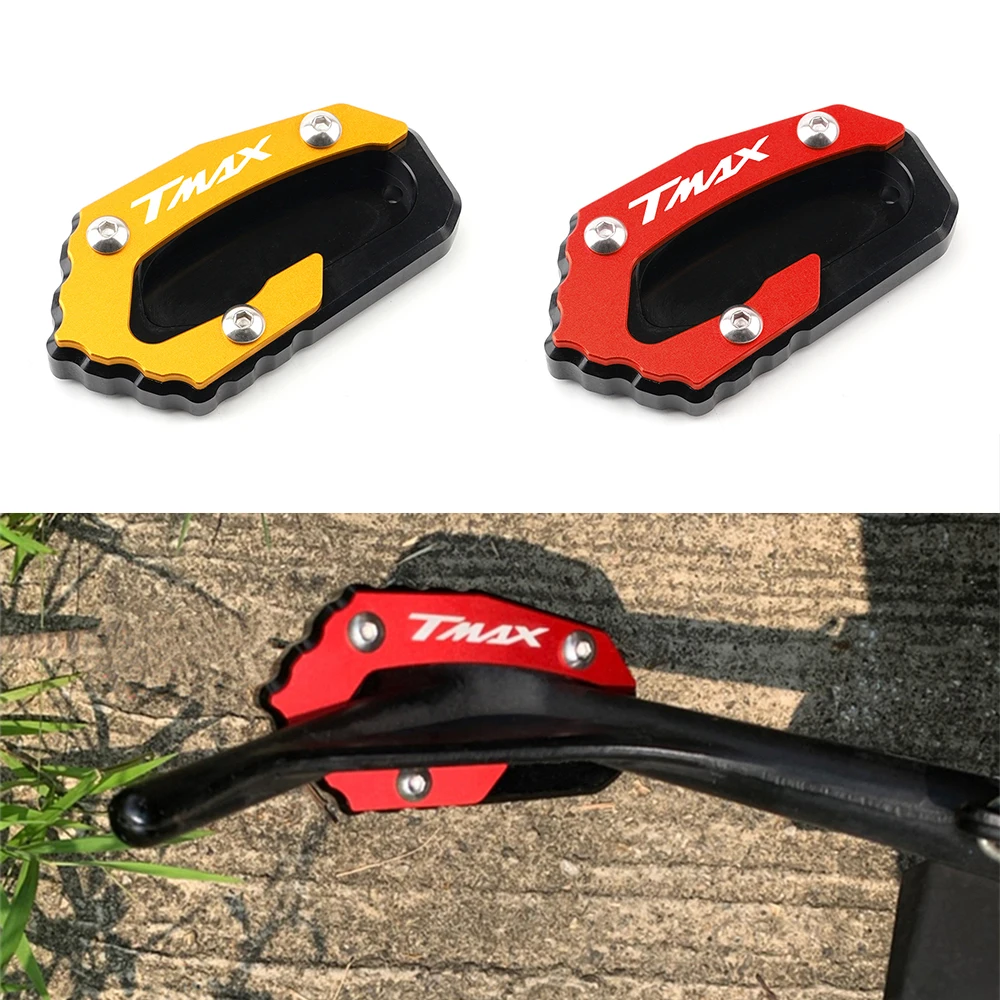 

For Yamaha T-MAX TMAX 530 560 SX DX TMAX530 TMAX560 XP530 Tech-Max Motorcycle Kickstand Side Stand Extension Pad Enlarge Plate