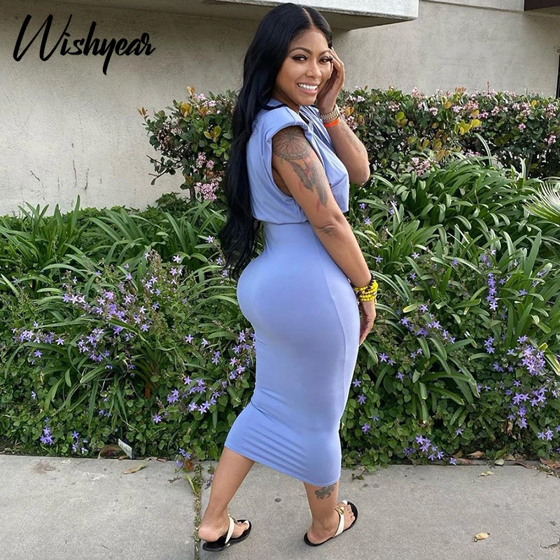 Пикантный комплект Wishyear из двух предметов для женщин летняя одежда укороченный