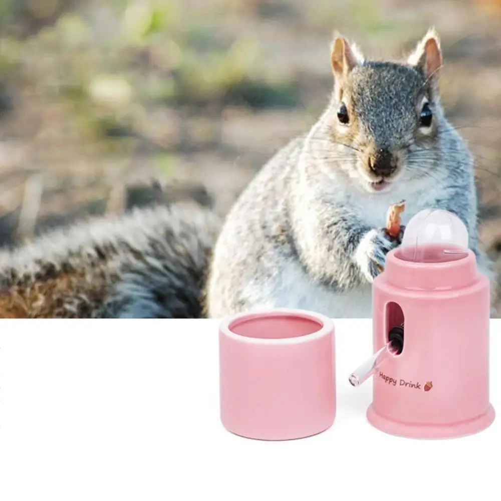 Маленький дозатор для воды домашних животных керамический чайник хомяка