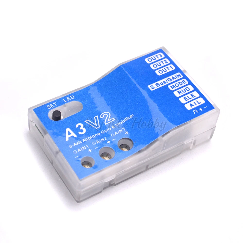 Высококачественный 3 осевой гироскоп A3 V2 Контроллер полета самолета