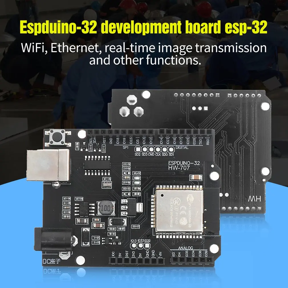 Макетная плата ESP32 с последовательным портом Wi-Fi Ethernet IoT беспроводной