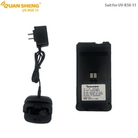 walkie talkie two way radio accessories original battery and charger for quansheng uv r50 11 hf communicador intercom backup kit