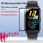1-3 шт. 3D изогнутые прозрачные мягкие волокна Защитное стекло для Huawei часы подходят Smartwatch Полный Защитная пленка для экрана с пленочным покрытием аксессуары