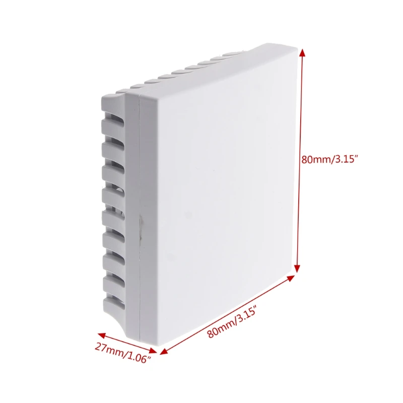 

80*80*27mm Plastic Box For Electronics Project Humidity Sensor Junction Box
