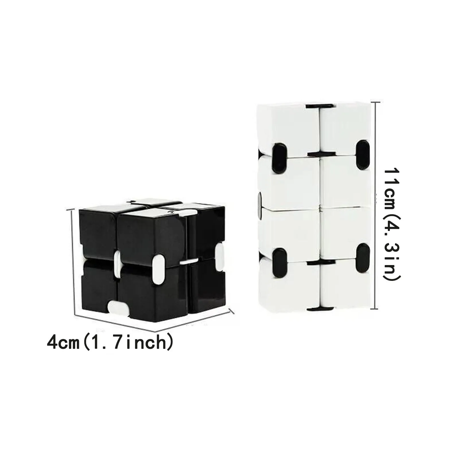 

Infinty Cube Children's Fingertips Can Decompress Portable Lightweight Decompression Toy Cube Anti Stress Montessori Toys 2021